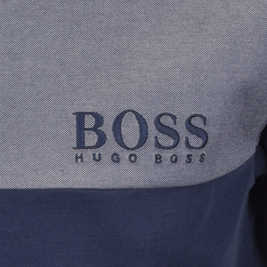 Alternative Image for ProductBOSS Bodywear Full Zip Sweatshirt Blue3